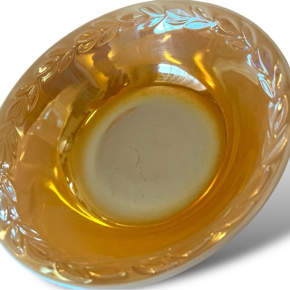 VTG Fire King Peach Lustre Bowl - Picture 7 of 10